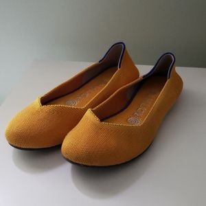 Rothy's Lemondrop The Flat size 6